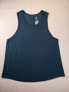 All In Motion Women's Sleeveless Activewear Performance Tank Top Teal Size M